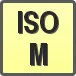 Piktogram - Typ ISO: ISO M